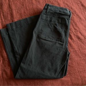 Barely worn Madewell Emmett Wide-Leg Crop